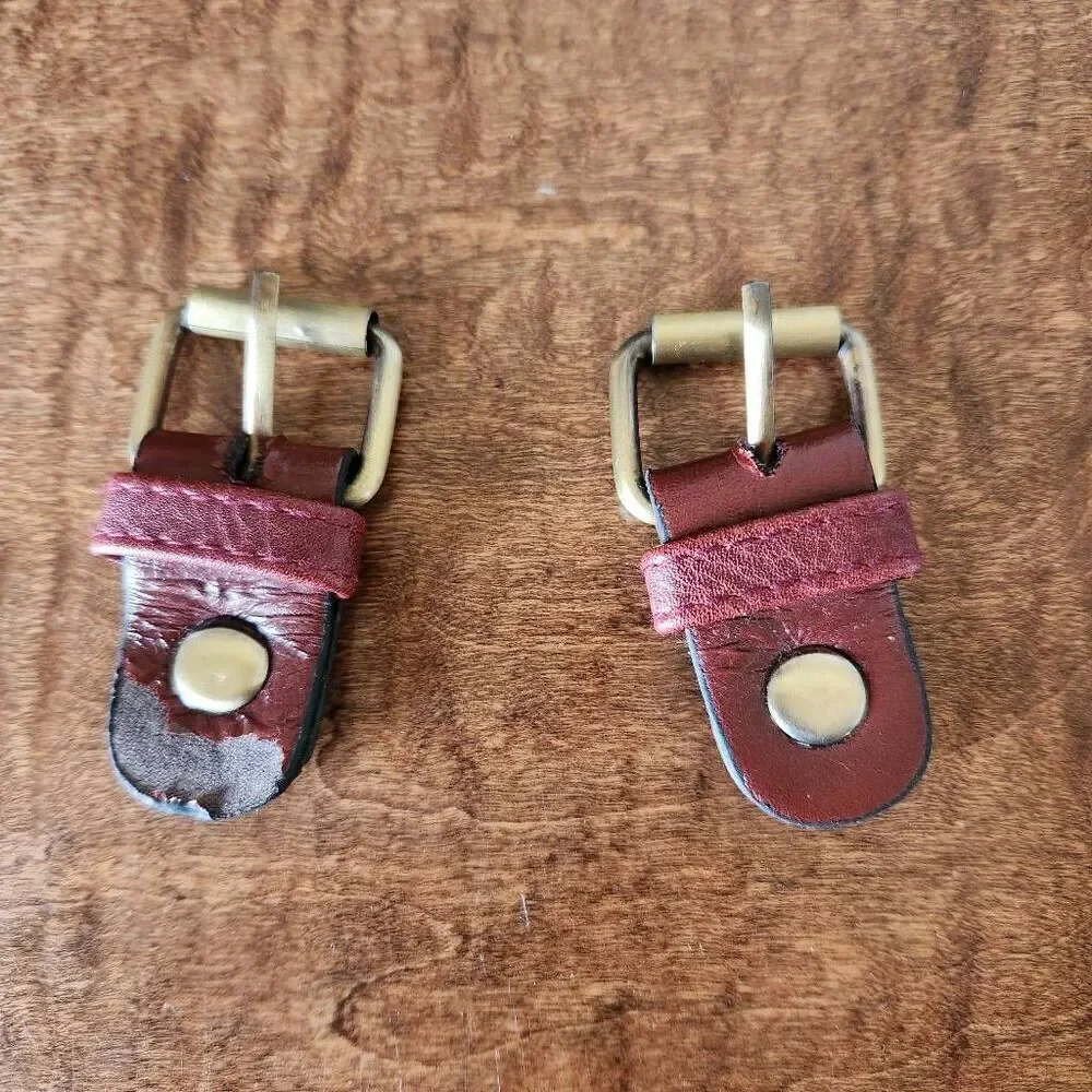 My brother John steampunk little boys backpack burgundy Cherry Brown